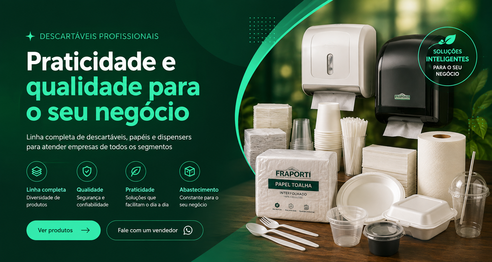 Descartáveis profissionais